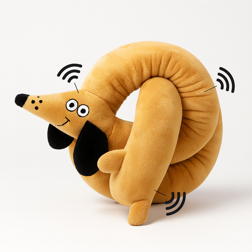 Sausage Stretch™ Squeaky Sausage Dog Toy