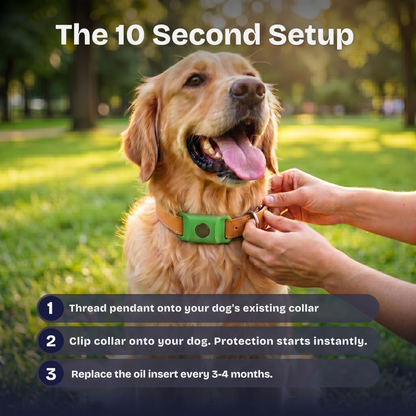 Furryfect Flea and Tick Pendant