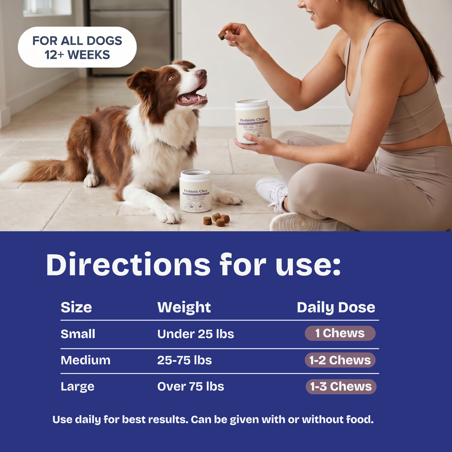 Daily Probiotic Chew - Gut & Digestive Health