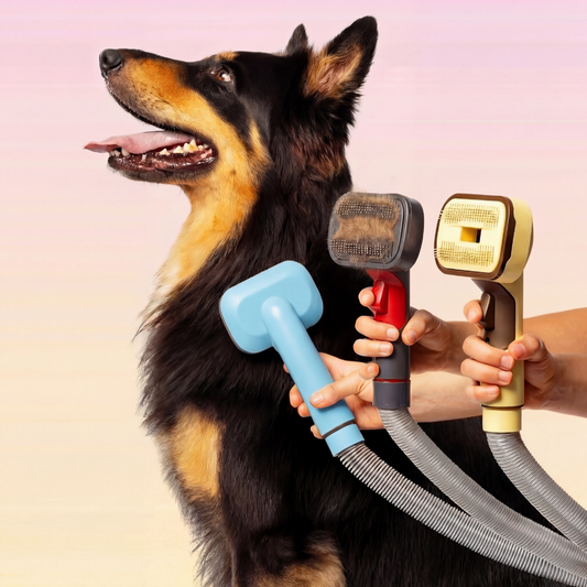 ShedLess™ Vacuum Grooming Brush