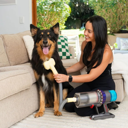 ShedLess™ Vacuum Grooming Brush