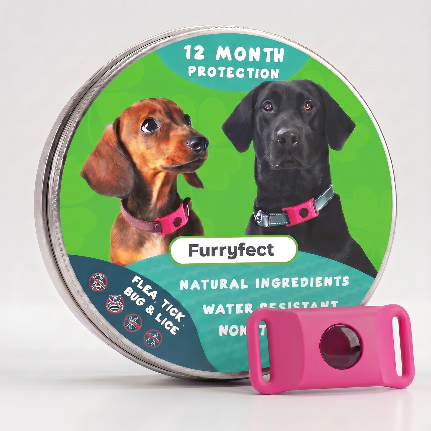Furryfect Flea and Tick Pendant