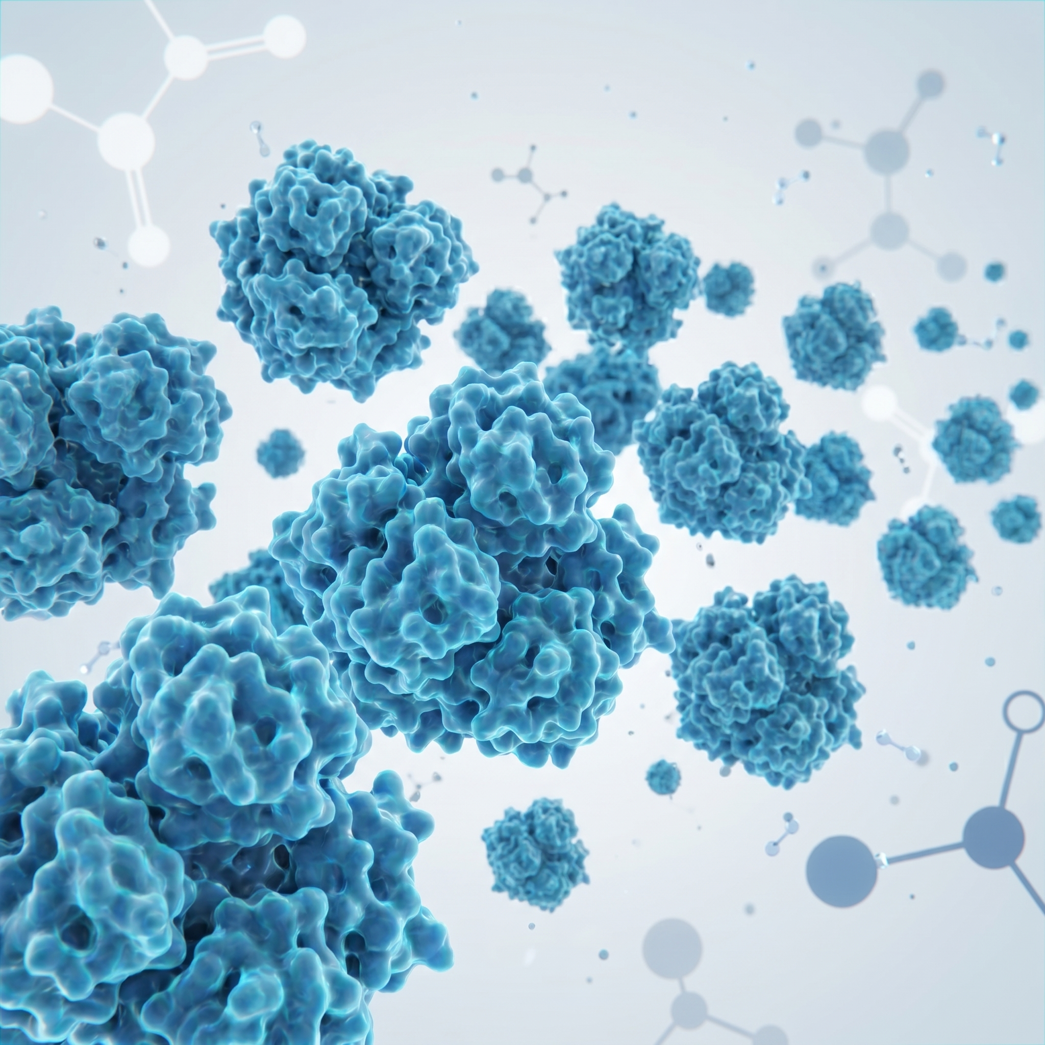 Blue enzyme molecules - advanced multi-enzyme technology